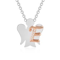 Collana Roberto Giannotti Donna L'alfabeto degli Angeli in Argento Zirconia GIA500E - GIA500E